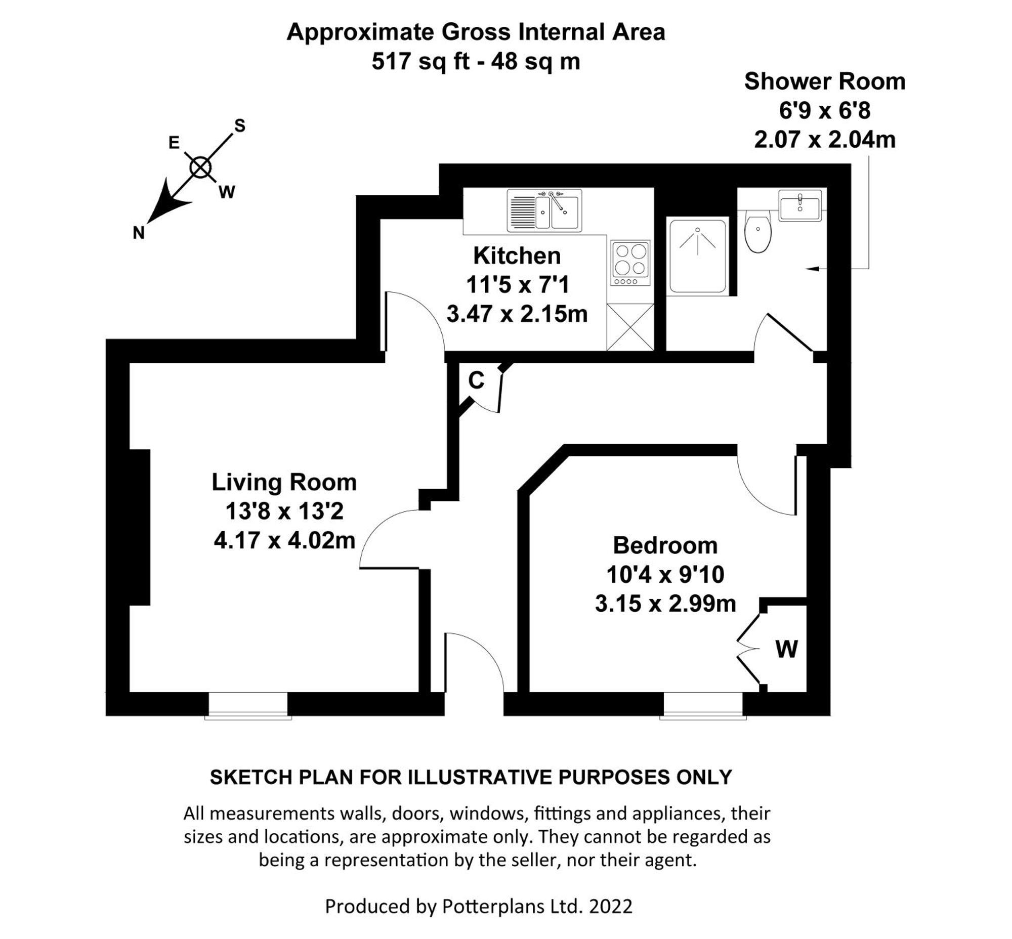 Apartment 3, Gainsborough House